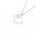 925 Silver Necklace - Sheep