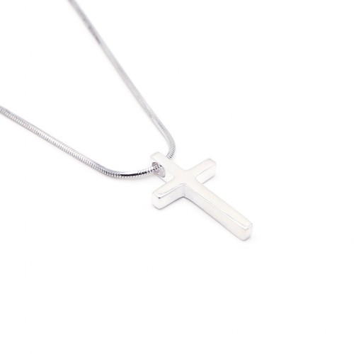 925 Silver Cross Necklace 